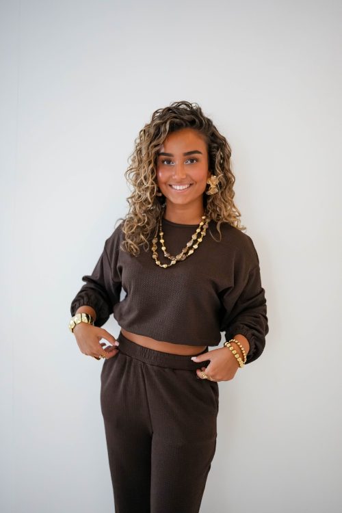 Lofty Manner Top Amala Brown