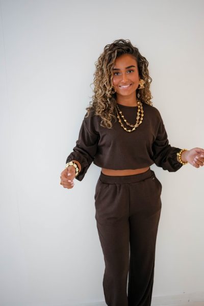 Lofty Manner Top Amala Brown - Afbeelding 3