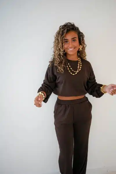 Lofty Manner Top Amala Brown - Afbeelding 3