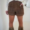 Lofty Manner Short Aziza Brown