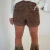 Lofty Manner Short Aziza Brown