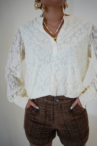 Lofty Manner Top Hind White - Afbeelding 3