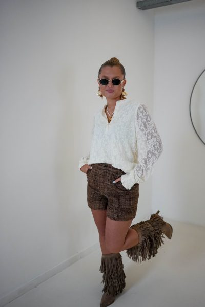 Lofty Manner Short Aziza Brown - Afbeelding 7