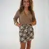Lofty Manner Skirt Sara Mosaic Print