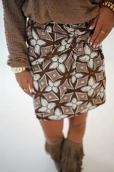Lofty Manner Skirt Sara Mosaic Print - Afbeelding 2