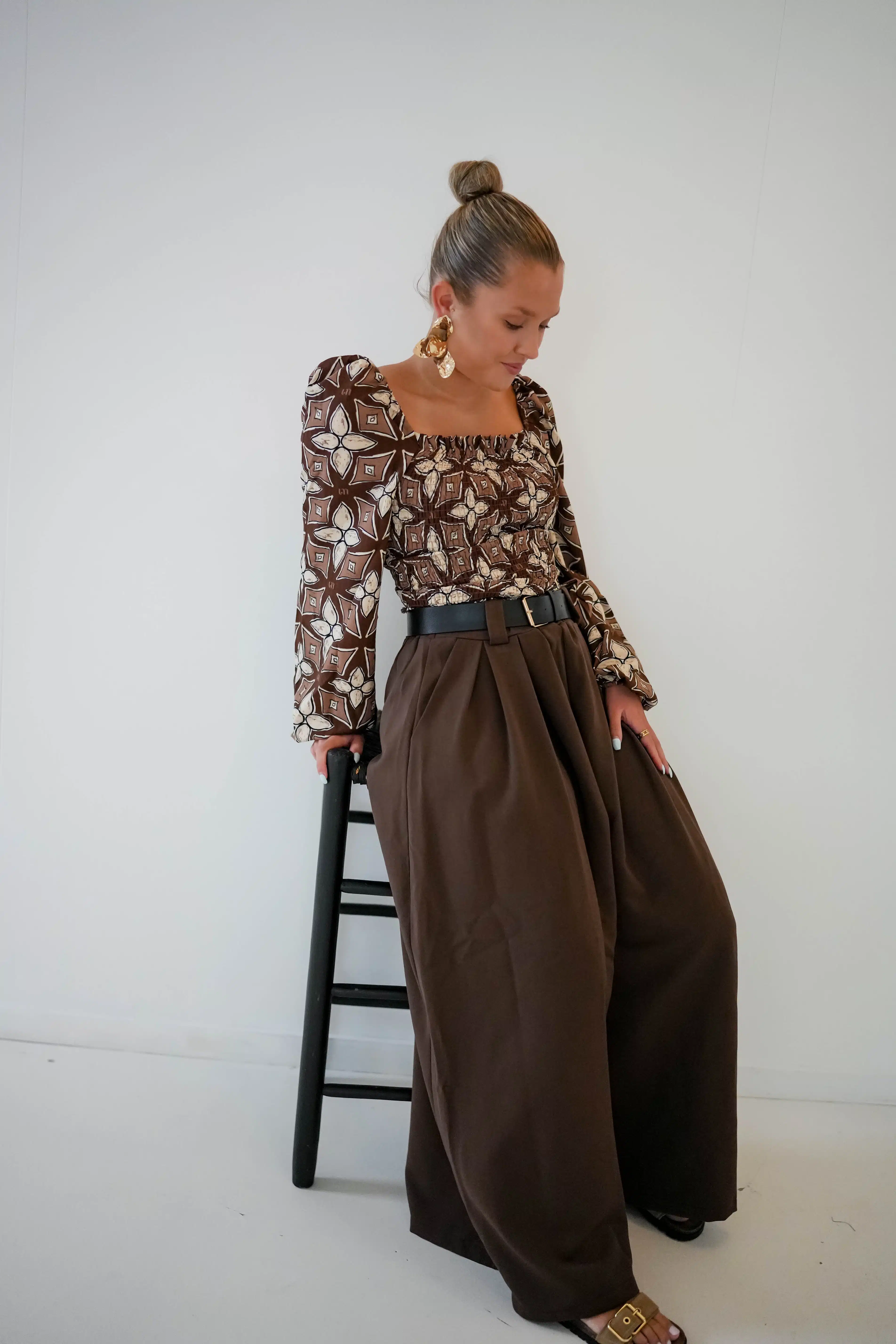 Tara Trouser Brown