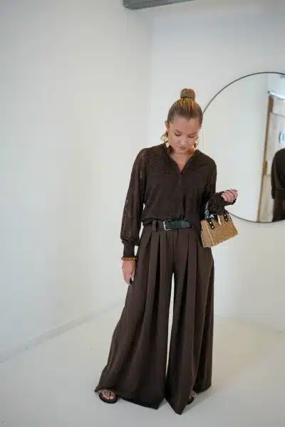 Tara Trouser Brown - Afbeelding 9