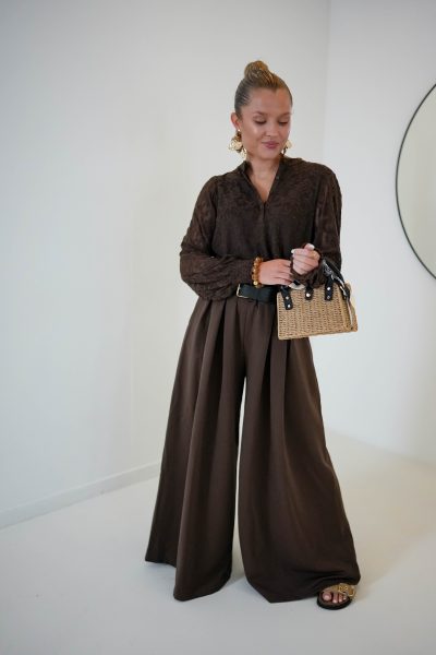 Tara Trouser Brown - Afbeelding 3