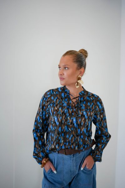 Lofty Manner Blouse Amina Faded Flower Print - Afbeelding 4