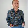 Lofty Manner Blouse Amina Faded Flower Print