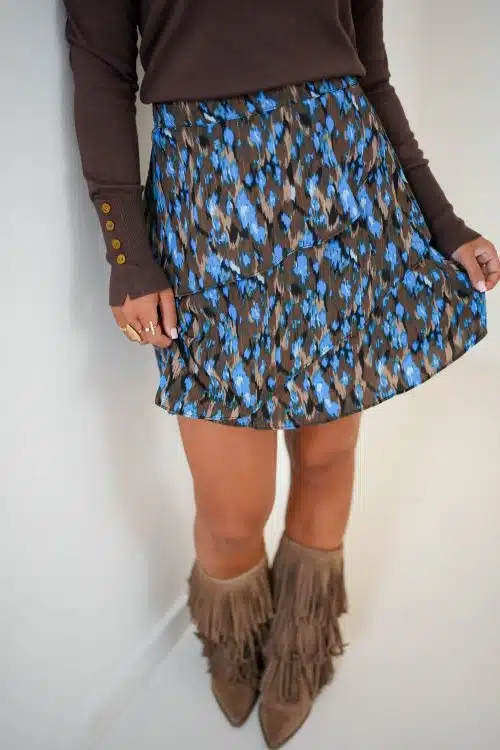 Alternative view of Lofty Manner Skirt Zahra Faded Flower Print