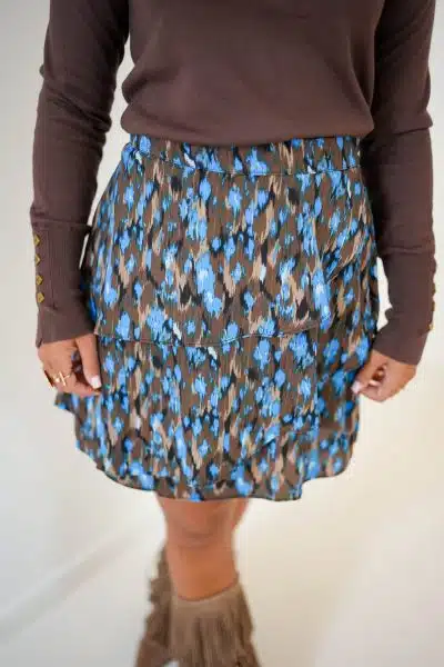 Lofty Manner Skirt Zahra Faded Flower Print - Afbeelding 7