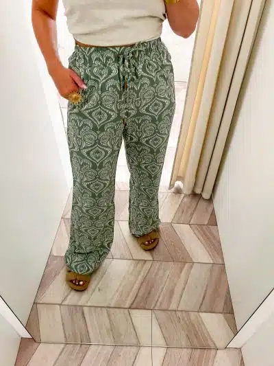 Lofty Manner Trouser Elise Lavander Print - Afbeelding 2