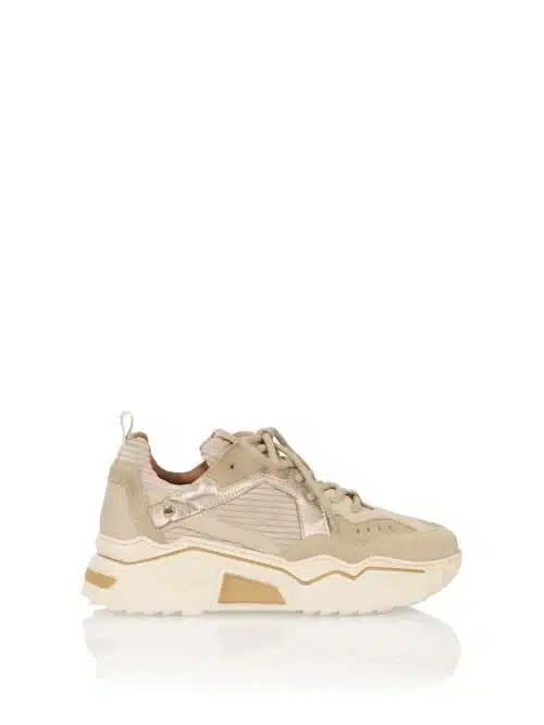 Dwrs Pluto Corduroy Beige Sneaker