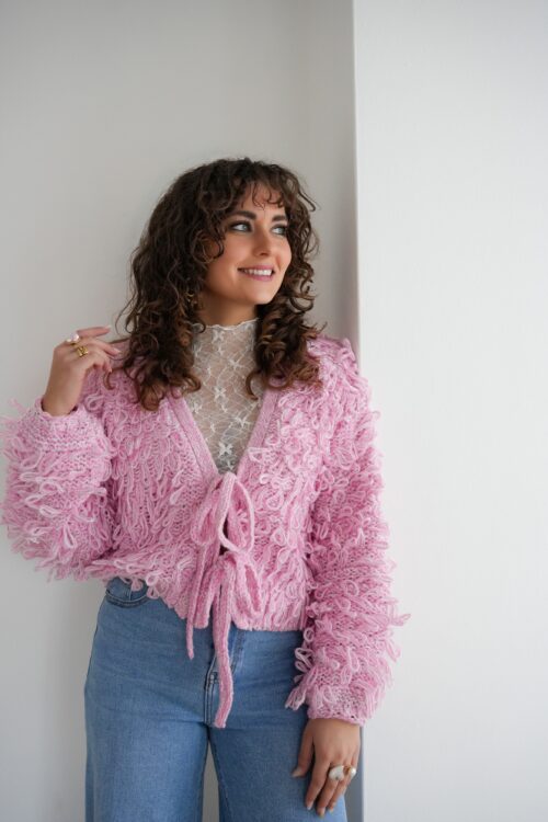 Jade Cardigan Pink |