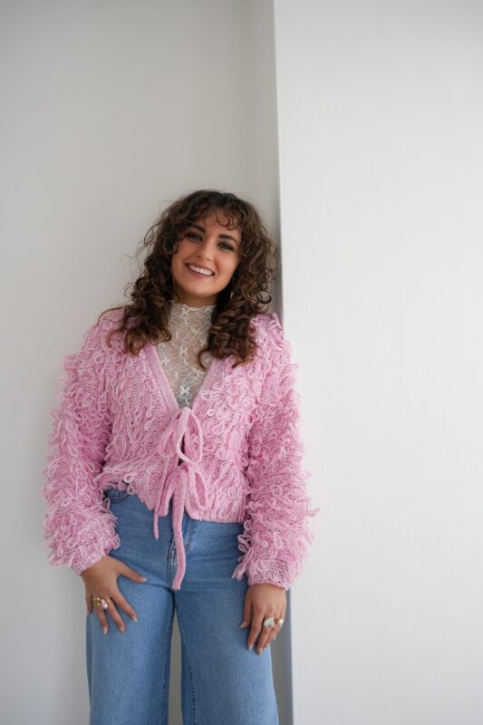 Alternative view of Jade Cardigan Pink |