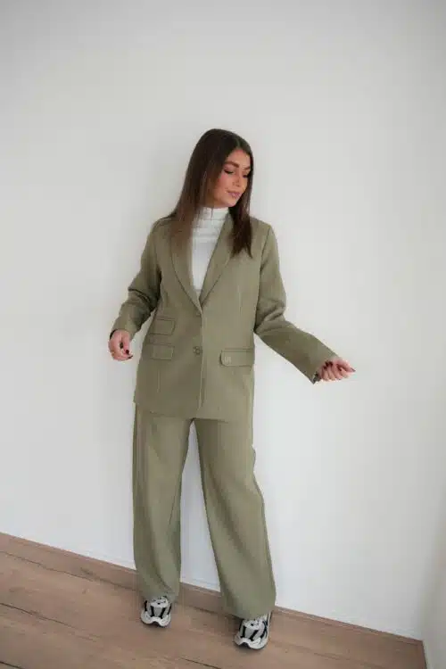 Alternative view of Lofty Manner Blazer Charly Light Green
