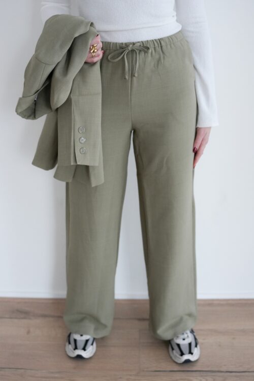 Alternative view of Lofty Manner Trouser Giulia Light Green