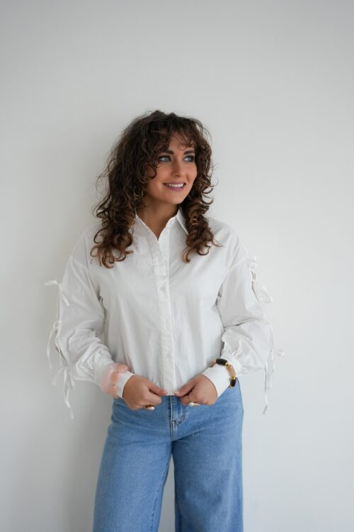 Alternative view of Lofty Manner Blouse Rosy White