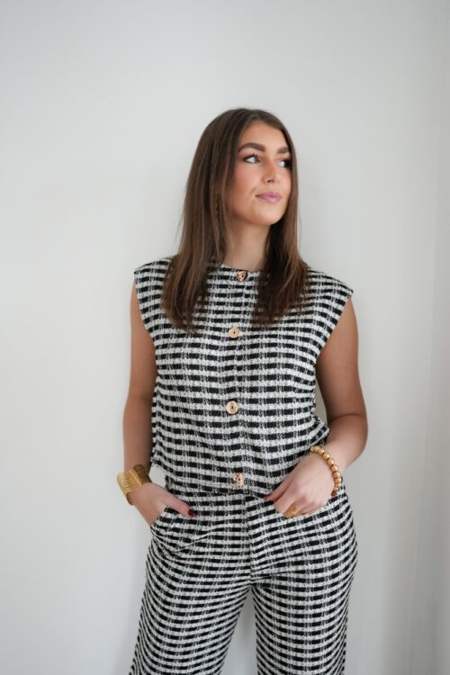 Alternative view of Lofty Manner Gilet Kendal Multi Black