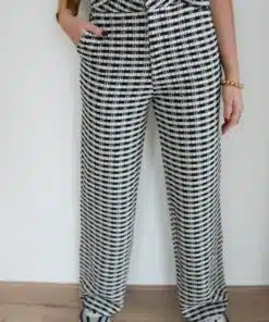 Alternative view of Lofty Manner Trouser Dakota Multi Black