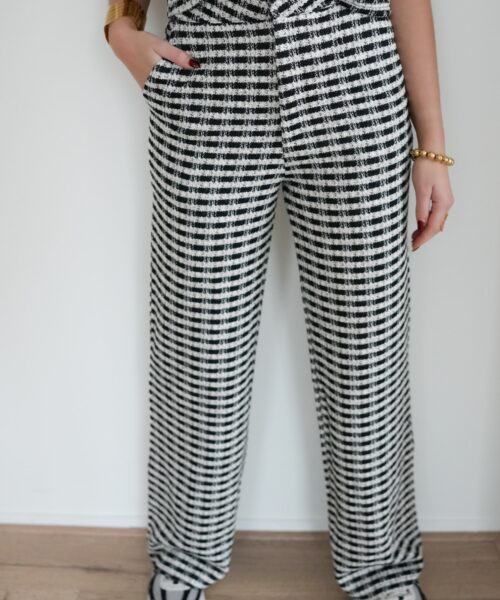 Alternative view of Lofty Manner Trouser Dakota Multi Black