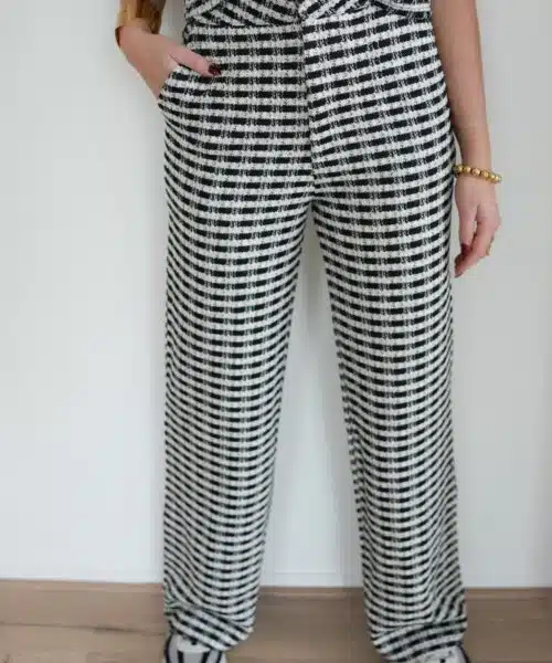Alternative view of Lofty Manner Trouser Dakota Multi Black