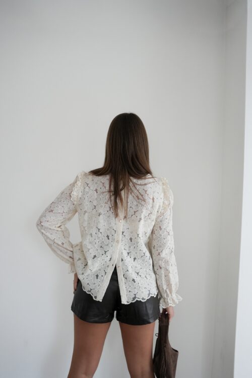Alternative view of Roos Blouse Beige |