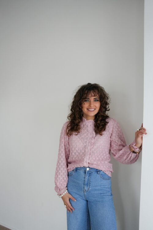 Alternative view of Eva Blouse Pink -