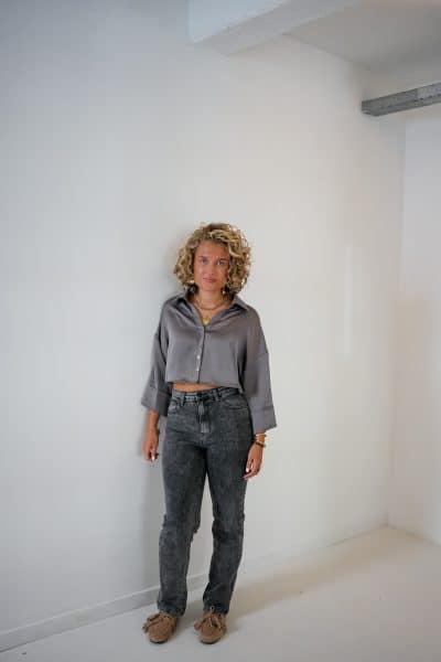 Lilou Blouse Grey - Afbeelding 5