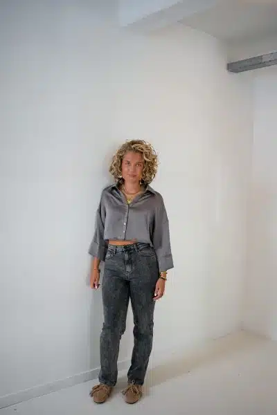 Lilou Blouse Grey - Afbeelding 5