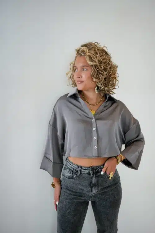 Lilou Blouse Grey
