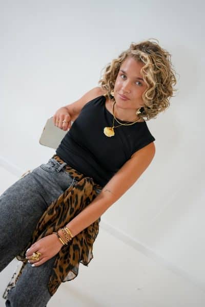 Nikki Top Black - Afbeelding 3