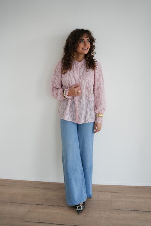 Alternative view of Ella Blouse Pink *