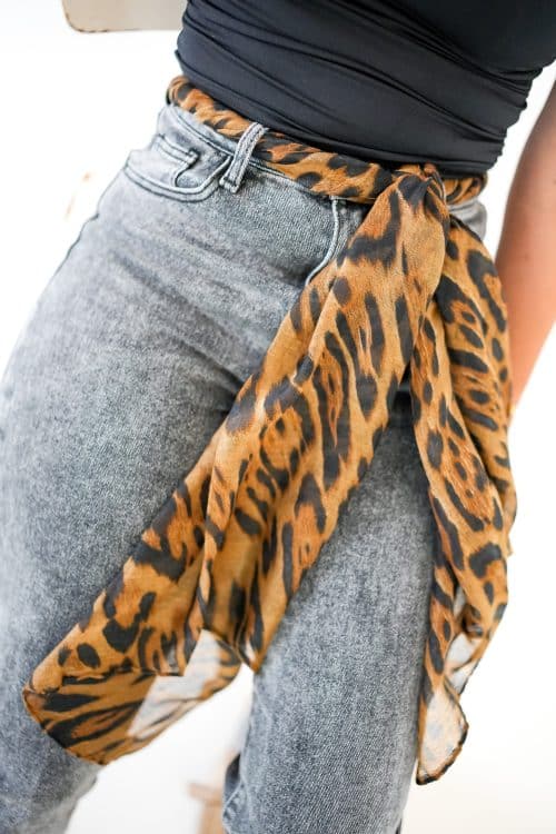 Leopard Scarf