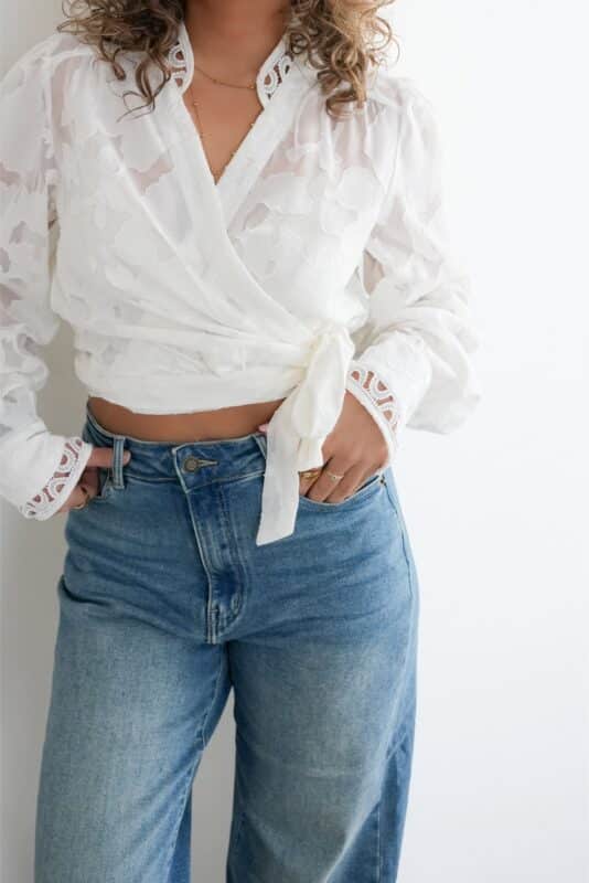 Alternative view of Lilou Blouse Creme*