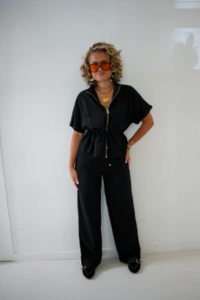 Carly Blouse Black - Afbeelding 4