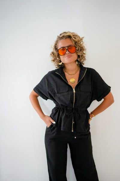 Carly Blouse Black - Afbeelding 6