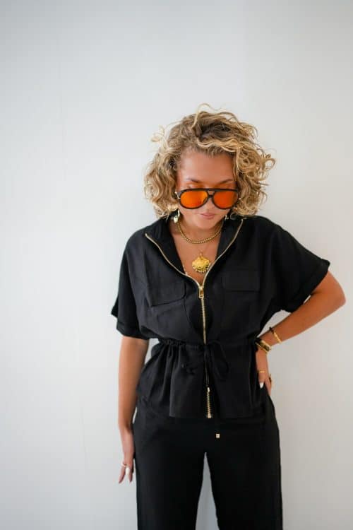 Carly Blouse Black