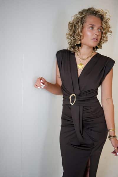 Sanne Dress Brown