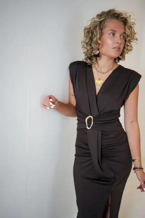 Sanne Dress Brown