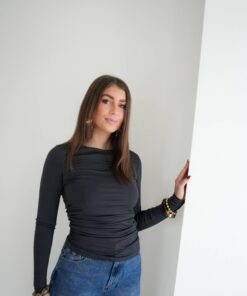 Alternative view of Lofty Manner Top Celine Dark Grey