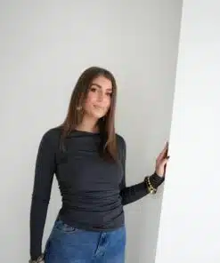 Alternative view of Lofty Manner Top Celine Dark Grey