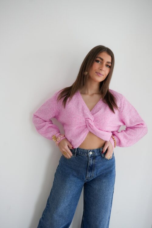 Alternative view of Whitney Sweater Pink -