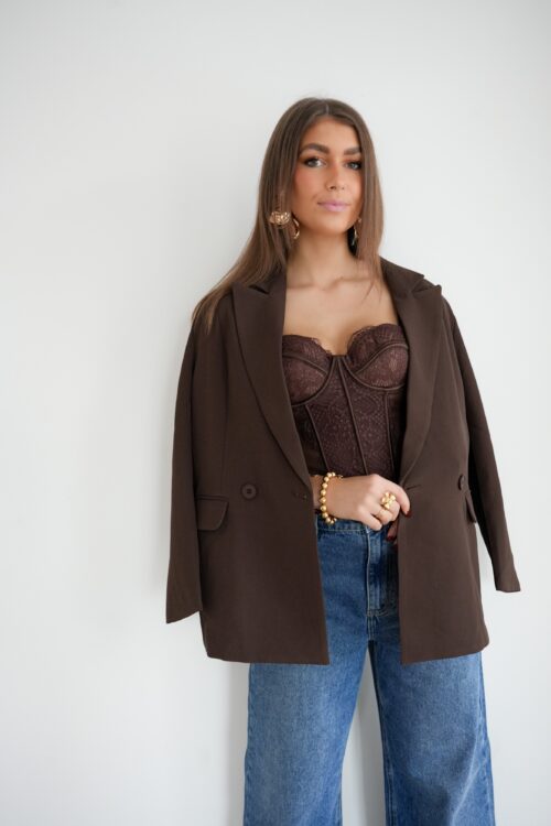 Alternative view of Kelly Bustier Brown ~