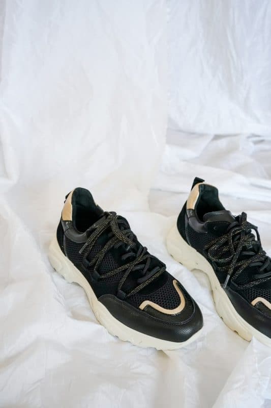 Tango Alicia 402-E Black Gold Sneaker