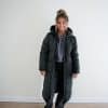 (Pre-order) Long Puffer Coat Dark Green