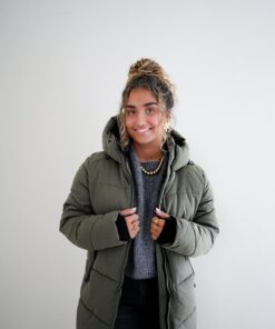 Alternative view of // Long Puffer Coat Khaki