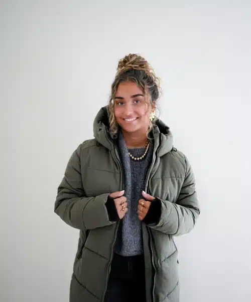 Alternative view of // Long Puffer Coat Khaki