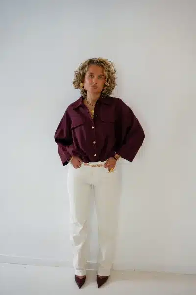 AlbaJacket Bordeaux - Afbeelding 3